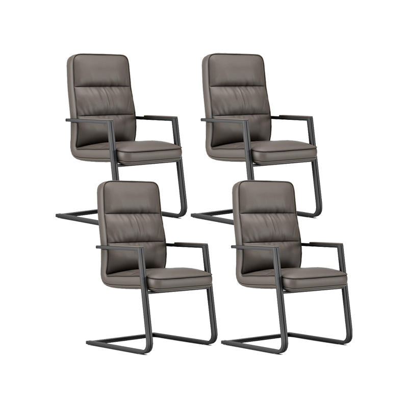 Moderner Faux Leder Office Stuhl Ergonomic High Back Working Stuhl