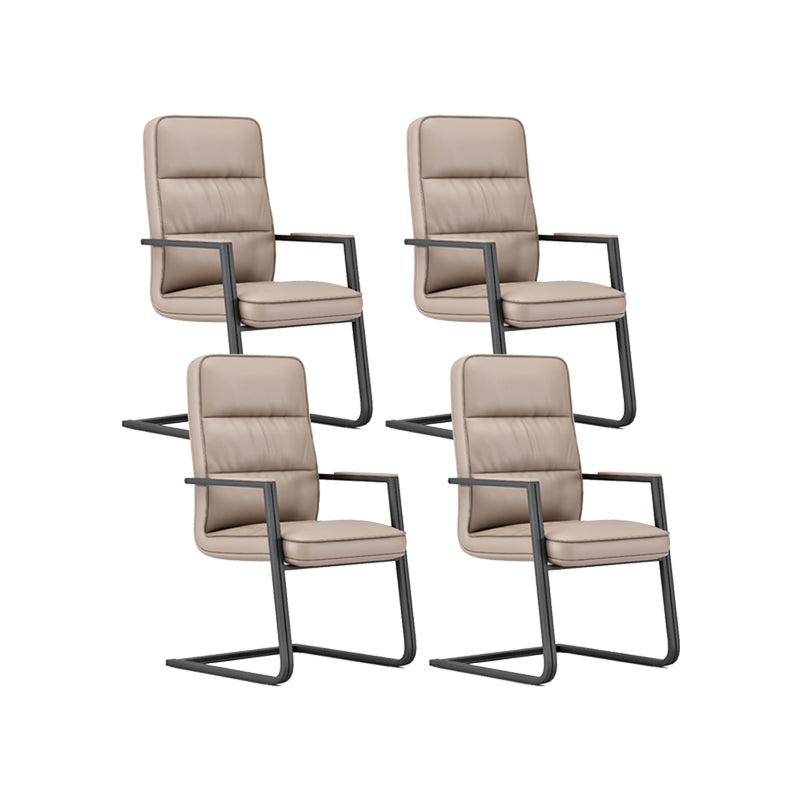 Moderner Faux Leder Office Stuhl Ergonomic High Back Working Stuhl