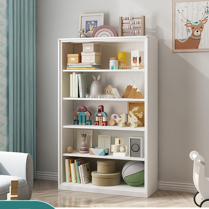 Estantería de metal de estilo moderno estantería blanca cerrada para la oficina en casa