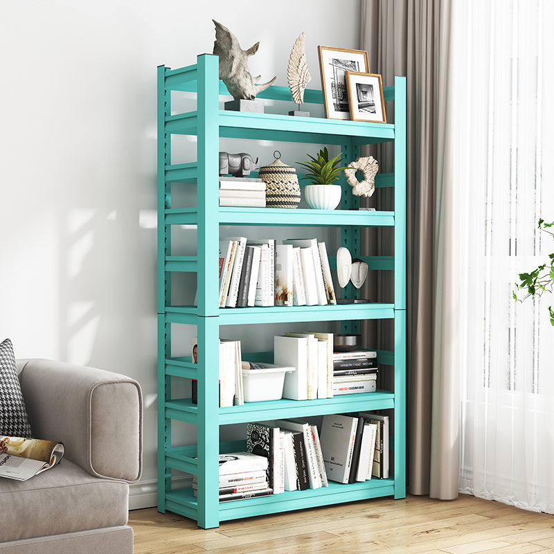 長方形の標準本棚スカンジナビアの金属製本棚ホームオフィス用