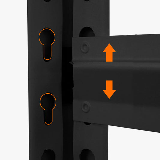 長方形の標準本棚スカンジナビアの金属製本棚ホームオフィス用