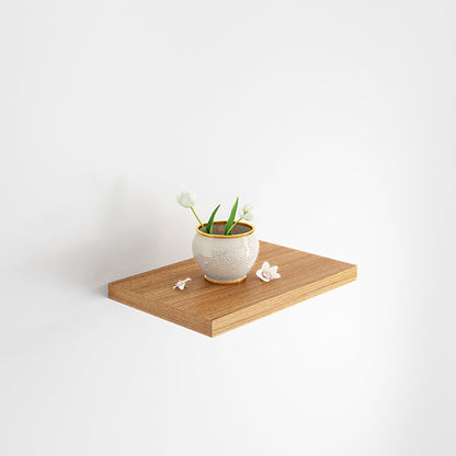 Contemporary Wood Bookshelf Closed Back Wall Mounted Bookcase for Office 11.8"L x 7.9"W x 0.8"H Orange Clearhalo 'Bookcases' 'furn' 'furn_bookcases' 'Furniture' 'Office Furniture' 5336204