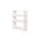 Modern Style Bookcase Metal Open Back Bookshelf for Home Office Use