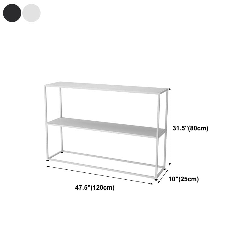Modern Style Bookcase Metal Etagere Bookshelf for Home Office Clearhalo 'Bookcases' 'furn' 'furn_bookcases' 'Furniture' 'Office Furniture' 5336597