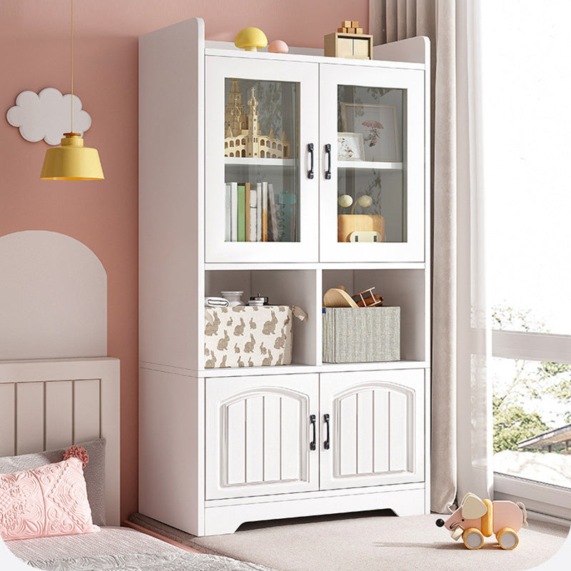 Bibliothèque de style moderne en bois fermé étanche standard avec porte pour le bureau à domicile