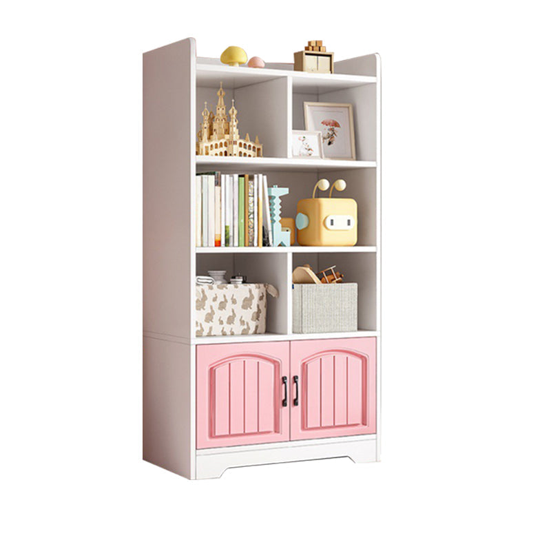 Bibliothèque de style moderne en bois fermé étanche standard avec porte pour le bureau à domicile