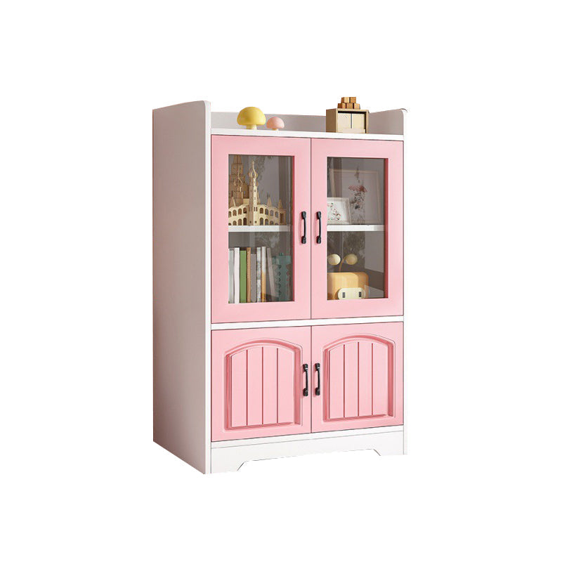 Bibliothèque de style moderne en bois fermé étanche standard avec porte pour le bureau à domicile