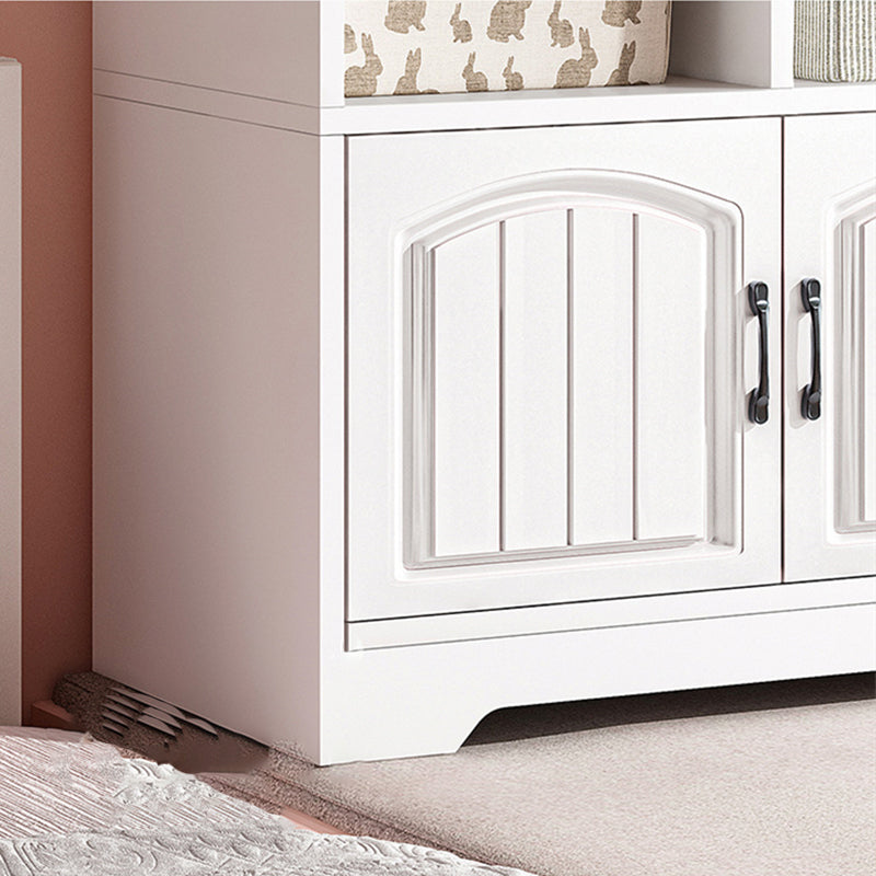 Bibliothèque de style moderne en bois fermé étanche standard avec porte pour le bureau à domicile