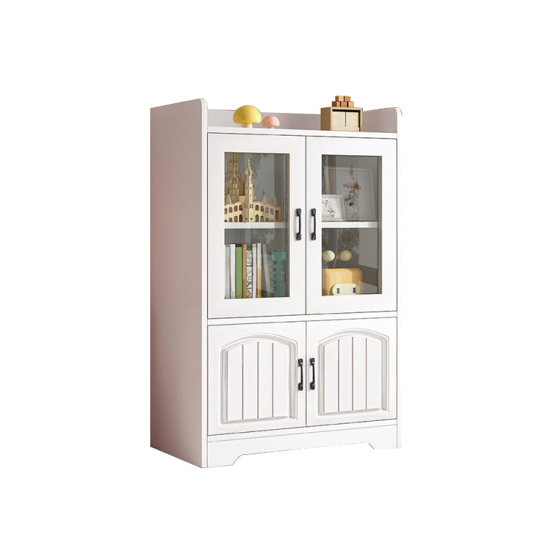 Bibliothèque de style moderne en bois fermé étanche standard avec porte pour le bureau à domicile