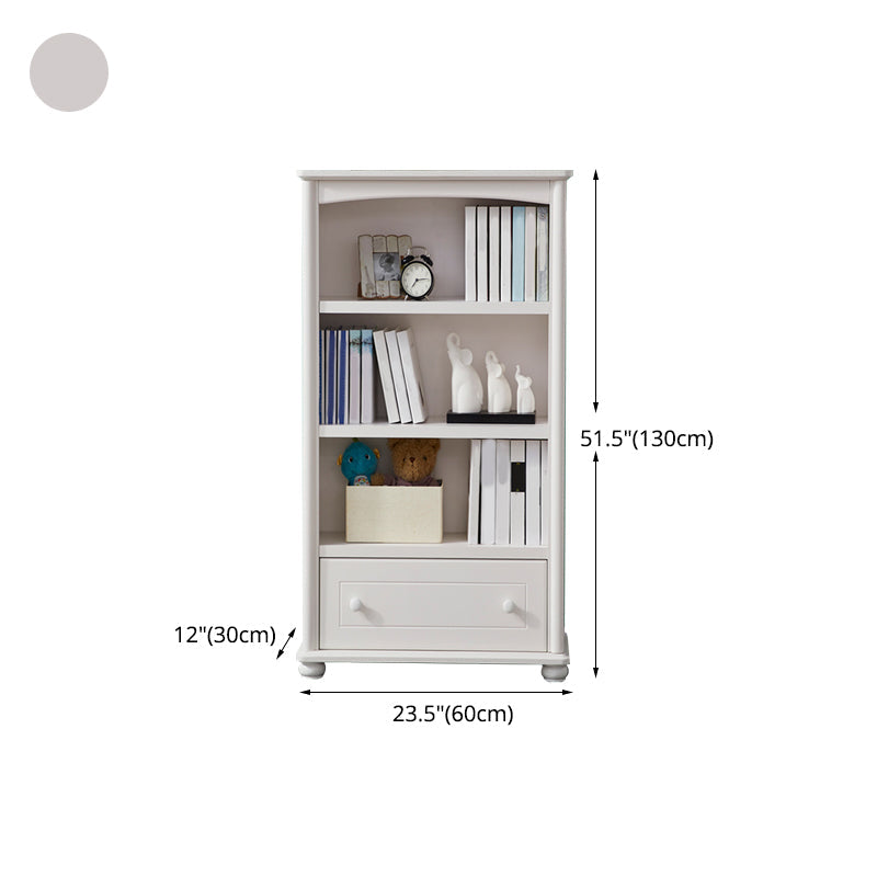 Modern Style Bookcase Wood Closed Back Standard Bookshelf for Home Office Clearhalo 'Bookcases' 'furn' 'furn_bookcases' 'Furniture' 'Office Furniture' 5336667