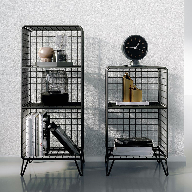 現代スタイルの本棚メタル閉鎖された本棚のホームオフィス