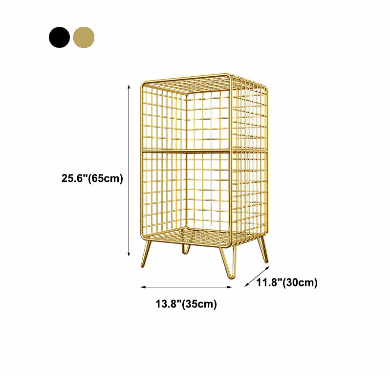 現代スタイルの本棚メタル閉鎖された本棚のホームオフィス