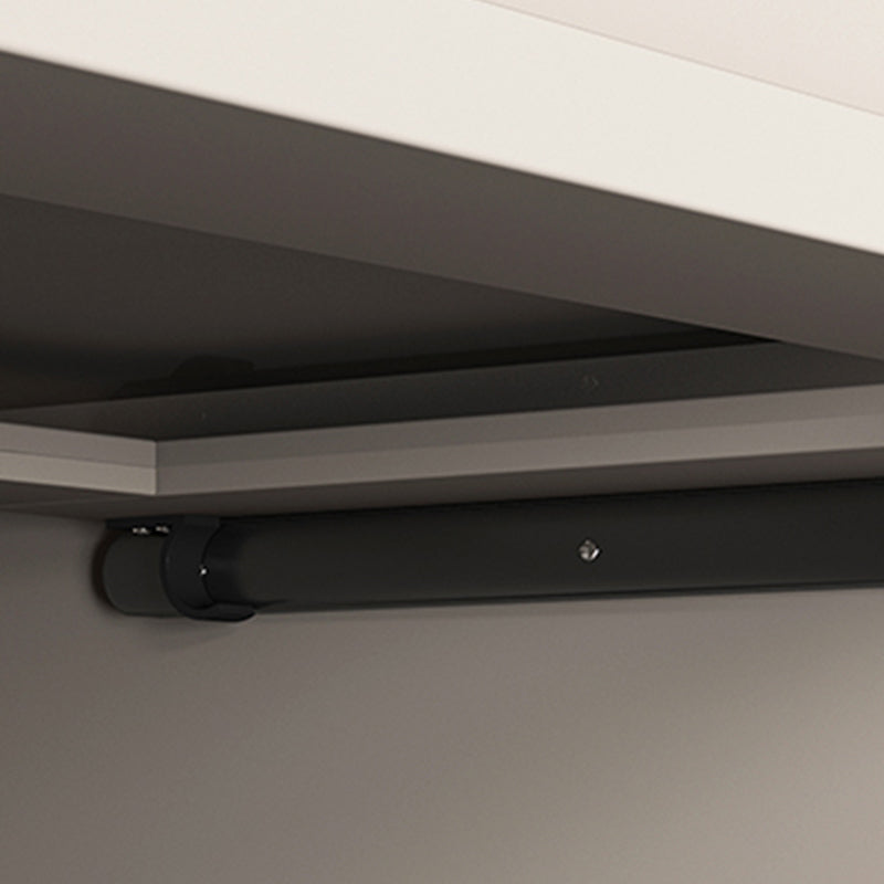 Bibliothèque de style moderne étagère en bois avec porte pour le bureau à domicile