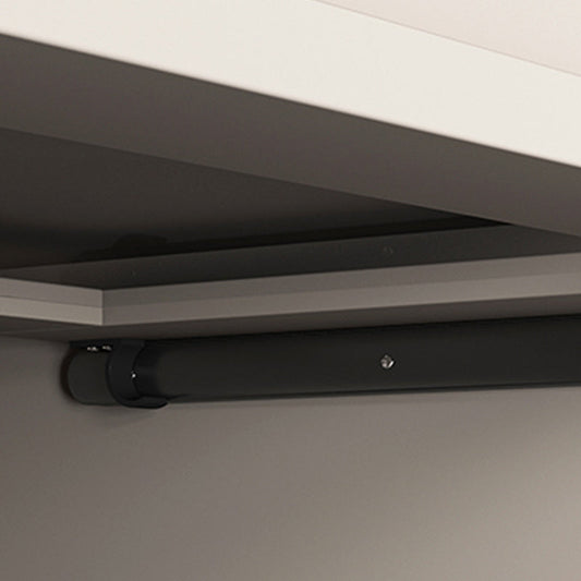 Bibliothèque de style moderne étagère en bois avec porte pour le bureau à domicile