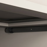 Bibliothèque de style moderne étagère en bois avec porte pour le bureau à domicile