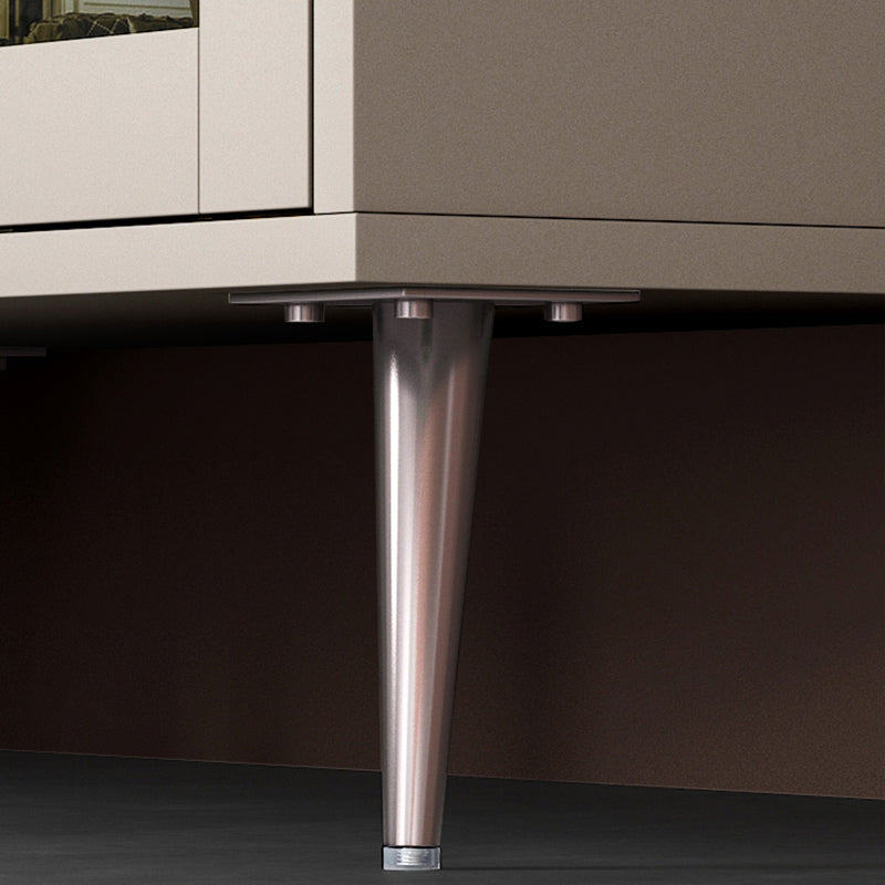 Bibliothèque de style moderne étagère en bois avec porte pour le bureau à domicile