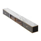 2 Drawers Glam Style TV Stand Stone Wall-mounted TV Cabinet with Door 79"L x 10"W x 9"H Gray-White Clearhalo 'furn' 'furn_tv_stands_entertainment_centers' 'Furniture' 'Living Room Furniture' 'TV Stands & Entertainment Centers' 'TV Stands & Media Storage Furniture' 'tv_stands_entertainment_centers' 5336851
