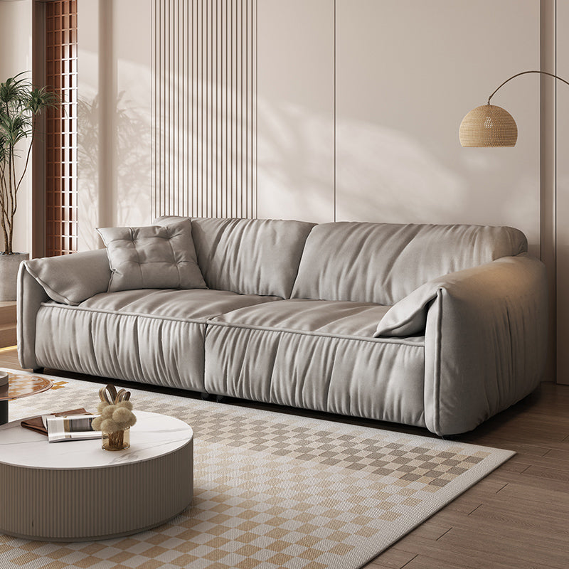 フェイクレザーステーションリビングルーム枕トップアーム緑の座席