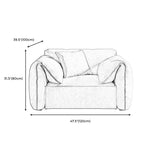 Faux in pelle stazionaria stazionarie cuscino da cuscino a sedere verdi