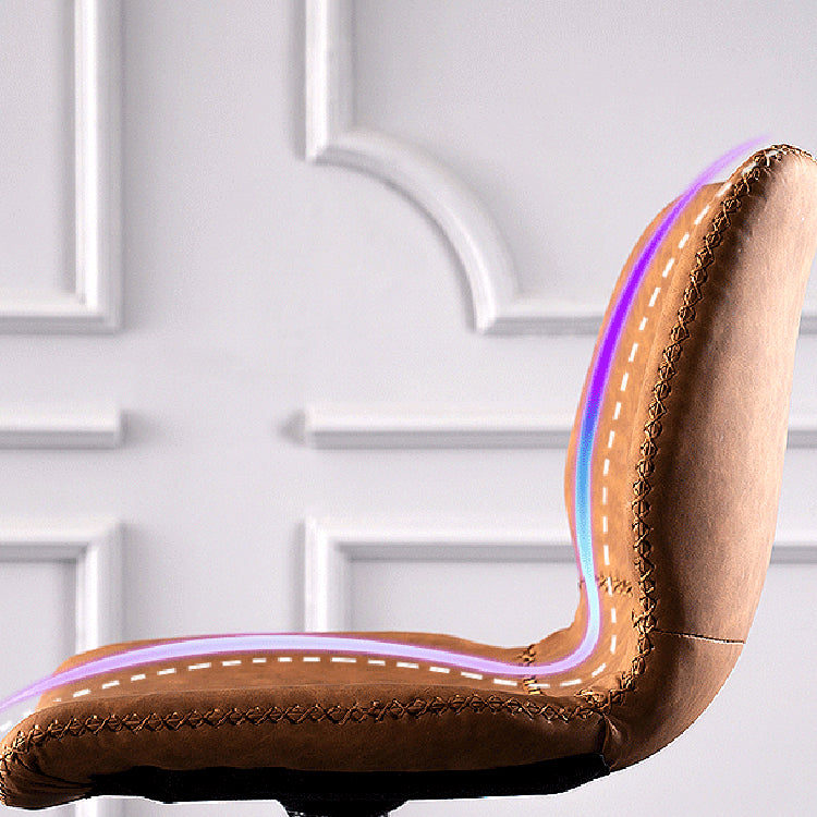 Sedile in pelle rotante sgabello da bar per piedistallo nero in pelle per sala da pranzo