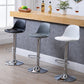 Contemporary Adjustable Height Bar Stool PU Leather Bar Stools for Kitchen Clearhalo 'Bar Furniture' 'Bar Stools' 'bar_stools' 'furn' 'furn_bar_stools' 'Furniture' 'Kitchen & Dining Furniture' 5338311