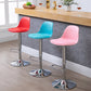 Contemporary Adjustable Height Bar Stool PU Leather Bar Stools for Kitchen Clearhalo 'Bar Furniture' 'Bar Stools' 'bar_stools' 'furn' 'furn_bar_stools' 'Furniture' 'Kitchen & Dining Furniture' 5338318