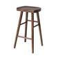 Modern Solid Wood Barstool Wood Restaurant Bar Stool with Pedal 1 Piece Wood Clearhalo 'Bar Furniture' 'Bar Stools' 'bar_stools' 'furn' 'furn_bar_stools' 'Furniture' 'Kitchen & Dining Furniture' 5338549