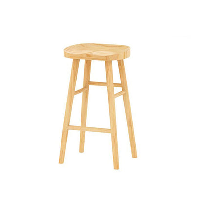 1/5/9 piezas Juego de mesa de barra moderna Rectangle Pine Wood Bistro Set