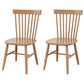 Minimalist Pine Dining Room Table Set 1/2/7 Pieces Home Table and Chairs 2 Wood Chairs Clearhalo 'Dining Room Sets' 'Dining Tables & Seating' 'dining_room_set' 'furn' 'furn_dining_room_set' 'Furniture' 'Kitchen & Dining Furniture' 5338822