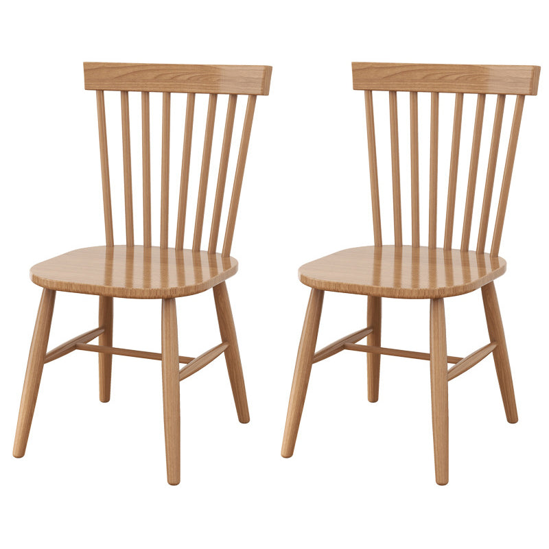 Minimalist Pine Dining Room Table Set 1/2/7 Pieces Home Table and Chairs 2 Wood Chairs Clearhalo 'Dining Room Sets' 'Dining Tables & Seating' 'dining_room_set' 'furn' 'furn_dining_room_set' 'Furniture' 'Kitchen & Dining Furniture' 5338822