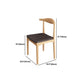 Minimalist Pine Dining Room Table Set 1/2/7 Pieces Home Table and Chairs Clearhalo 'Dining Room Sets' 'Dining Tables & Seating' 'dining_room_set' 'furn' 'furn_dining_room_set' 'Furniture' 'Kitchen & Dining Furniture' 5338846