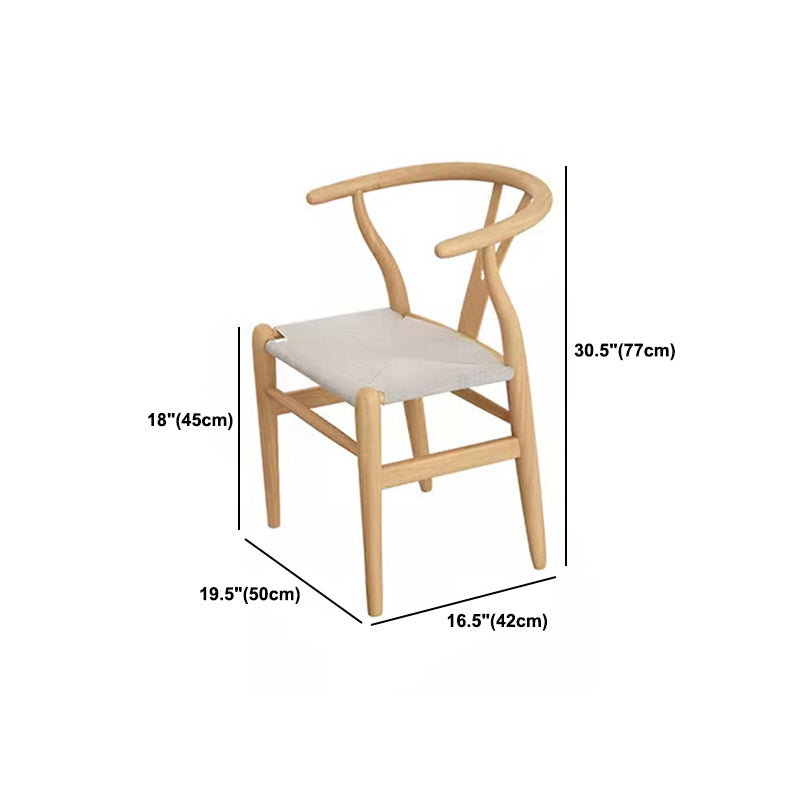 Minimalist Pine Dining Room Table Set 1/2/7 Pieces Home Table and Chairs Clearhalo 'Dining Room Sets' 'Dining Tables & Seating' 'dining_room_set' 'furn' 'furn_dining_room_set' 'Furniture' 'Kitchen & Dining Furniture' 5338847