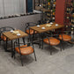 Industrial Metal Dining Table Furniture 1/2/3/5 Pieces Home Table and Chair Set Clearhalo 'Dining Room Sets' 'Dining Tables & Seating' 'dining_room_set' 'furn' 'furn_dining_room_set' 'Furniture' 'Kitchen & Dining Furniture' 5338906