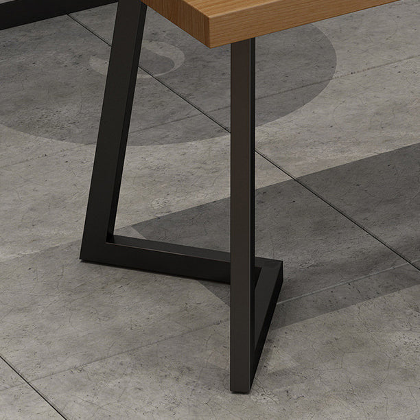 Industrial Metal Dining Table Furniture 1/2/3/5 Pieces Home Table and Chair Set Clearhalo 'Dining Room Sets' 'Dining Tables & Seating' 'dining_room_set' 'furn' 'furn_dining_room_set' 'Furniture' 'Kitchen & Dining Furniture' 5338910
