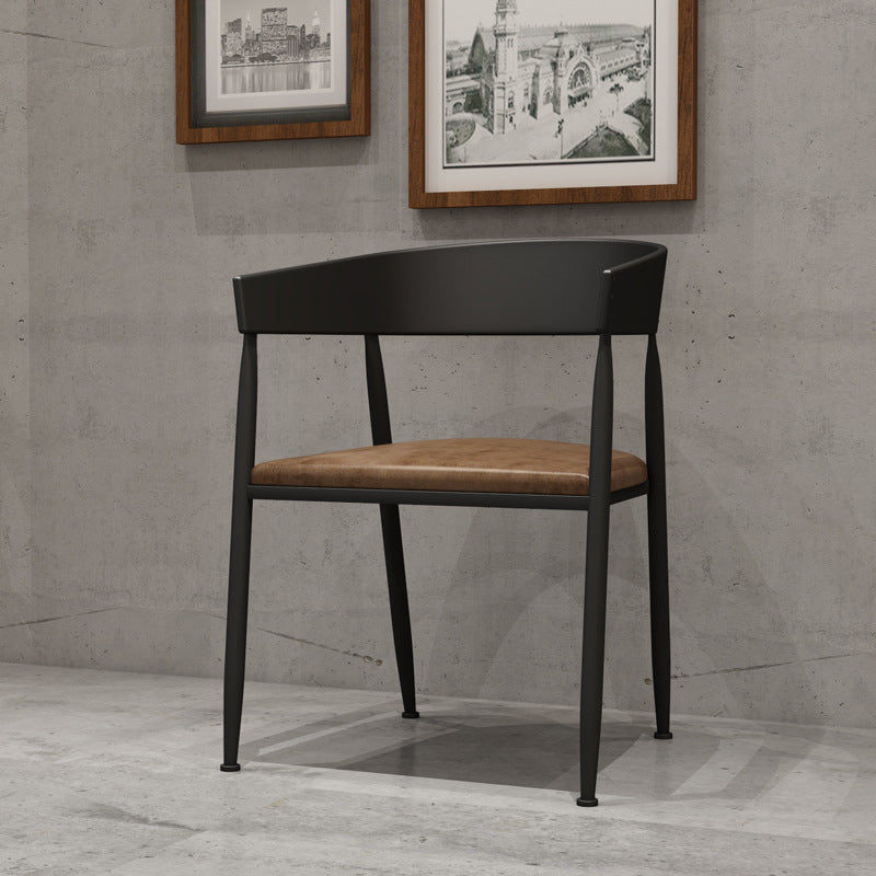 Industrial Metal Dining Table Furniture 1/2/3/5 Pieces Home Table and Chair Set Clearhalo 'Dining Room Sets' 'Dining Tables & Seating' 'dining_room_set' 'furn' 'furn_dining_room_set' 'Furniture' 'Kitchen & Dining Furniture' 5338912
