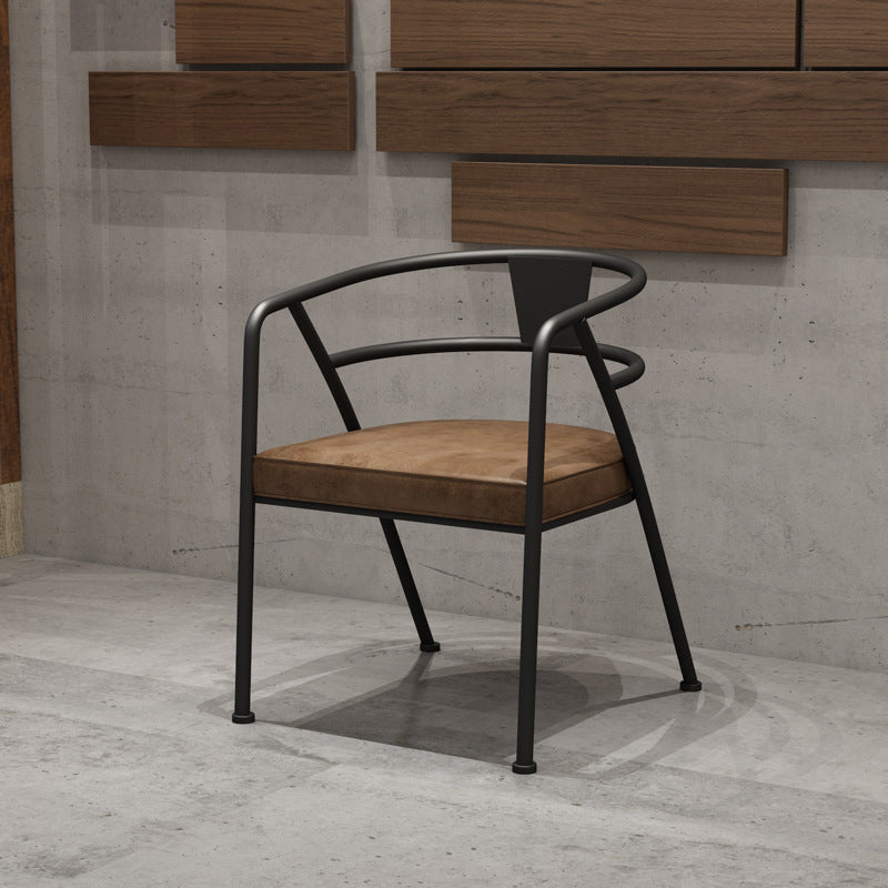 Industrial Metal Dining Table Furniture 1/2/3/5 Pieces Home Table and Chair Set Clearhalo 'Dining Room Sets' 'Dining Tables & Seating' 'dining_room_set' 'furn' 'furn_dining_room_set' 'Furniture' 'Kitchen & Dining Furniture' 5338913