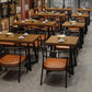 Industrial Metal Dining Table Furniture 1/2/3/5 Pieces Home Table and Chair Set Clearhalo 'Dining Room Sets' 'Dining Tables & Seating' 'dining_room_set' 'furn' 'furn_dining_room_set' 'Furniture' 'Kitchen & Dining Furniture' 5338914