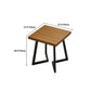 Industrial Metal Dining Table Furniture 1/2/3/5 Pieces Home Table and Chair Set Clearhalo 'Dining Room Sets' 'Dining Tables & Seating' 'dining_room_set' 'furn' 'furn_dining_room_set' 'Furniture' 'Kitchen & Dining Furniture' 5338918