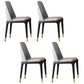 Nordic 1/4/5/7 Pieces Dining Set Rectangle Stone Dining Table for Dining Room 4 Light Grey Chairs Clearhalo 'Dining Room Sets' 'Dining Tables & Seating' 'dining_room_set' 'furn' 'furn_dining_room_set' 'Furniture' 'Kitchen & Dining Furniture' 5338925