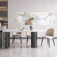 Minimalist Home Table and Chair Set 1/4/5 Pieces Sintered Stone Dining Furniture Clearhalo 'Dining Room Sets' 'Dining Tables & Seating' 'dining_room_set' 'furn' 'furn_dining_room_set' 'Furniture' 'Kitchen & Dining Furniture' 5338946