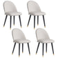 Minimalist Home Table and Chair Set 1/4/5 Pieces Sintered Stone Dining Furniture 4 White Chairs Clearhalo 'Dining Room Sets' 'Dining Tables & Seating' 'dining_room_set' 'furn' 'furn_dining_room_set' 'Furniture' 'Kitchen & Dining Furniture' 5338953