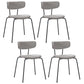 Minimalist Home Table and Chair Set 1/4/5 Pieces Sintered Stone Dining Furniture 4 Grey Chairs Clearhalo 'Dining Room Sets' 'Dining Tables & Seating' 'dining_room_set' 'furn' 'furn_dining_room_set' 'Furniture' 'Kitchen & Dining Furniture' 5338957