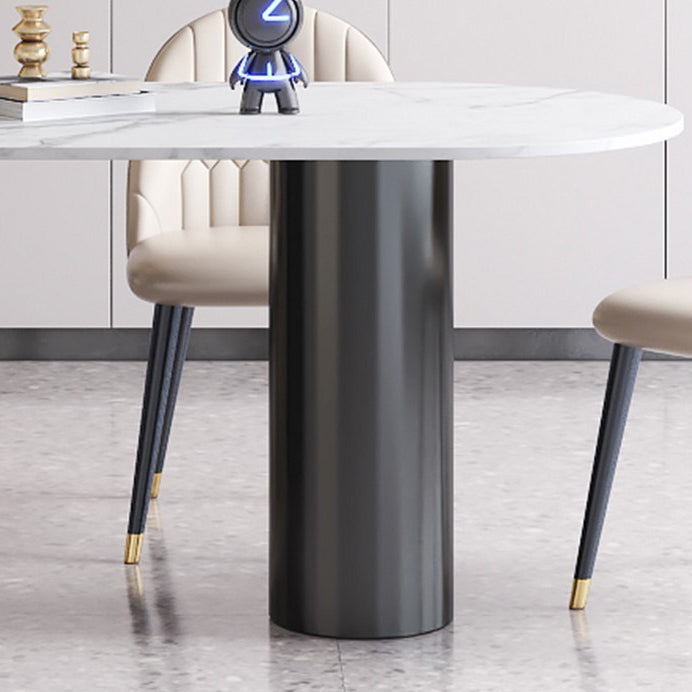 Minimalist Home Table and Chair Set 1/4/5 Pieces Sintered Stone Dining Furniture Clearhalo 'Dining Room Sets' 'Dining Tables & Seating' 'dining_room_set' 'furn' 'furn_dining_room_set' 'Furniture' 'Kitchen & Dining Furniture' 5338958