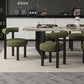 Modern 1/5/6/7 Pieces Dining Set Rectangle Stone Dining Table for Dining Room