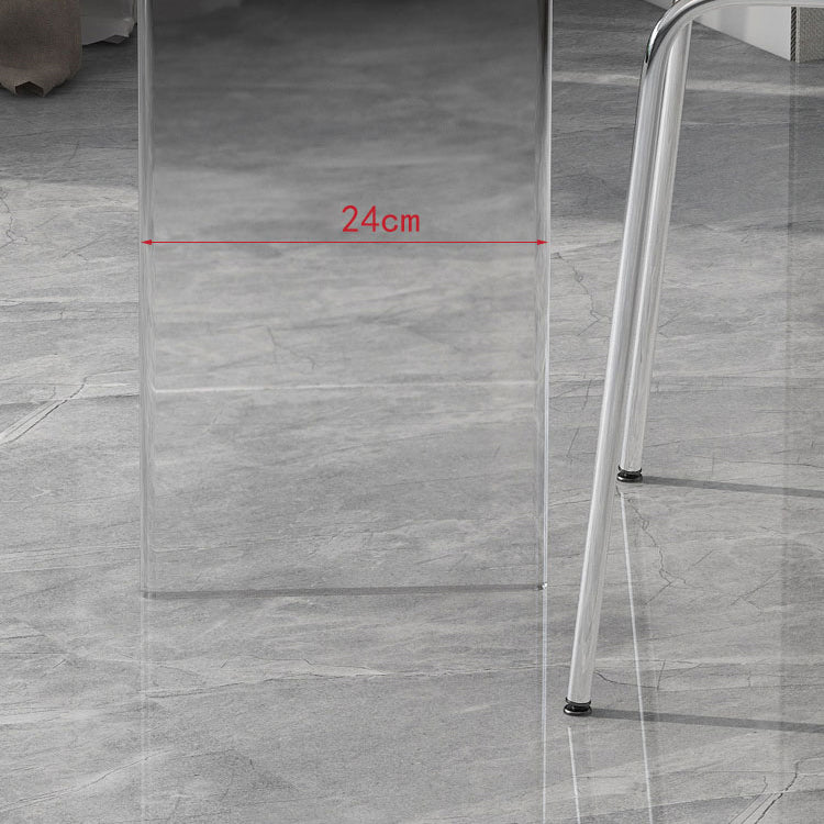 Moderne 1/2/3-delige eetset ronde stenen eettafel voor eetkamer keuken