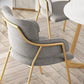 Glam Round Dinette Set 1/4/5 Pieces Marble Dining Table Sets Clearhalo 'Dining Room Sets' 'Dining Tables & Seating' 'dining_room_set' 'furn' 'furn_dining_room_set' 'Furniture' 'Kitchen & Dining Furniture' 5339041