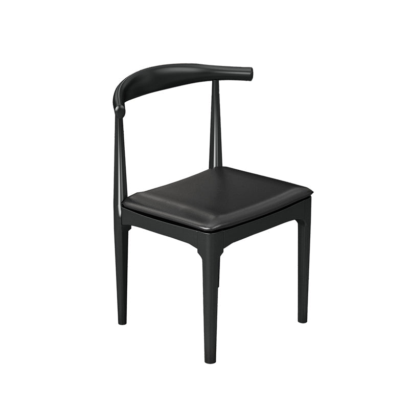 Industrial 1/3/4/5 Pieces Dining Set Rectangle Pine Wood Dining Table for Dining Room 1 Black Chair Clearhalo 'Dining Room Sets' 'Dining Tables & Seating' 'dining_room_set' 'furn' 'furn_dining_room_set' 'Furniture' 'Kitchen & Dining Furniture' 5339076
