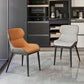 Contemporary Side Chair Leather Upholstered Dining Chair for Kitchen