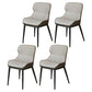 Contemporary Side Chair Leather Upholstered Dining Chair for Kitchen