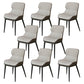 Contemporary Side Chair Leather Upholstered Dining Chair for Kitchen
